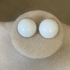 Vintage West Germany Statement Clip On Earrings